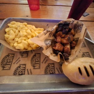 Pork Belly con Mac and Cheese