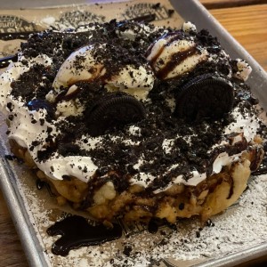 Postre: Funnel supreme, delicioso