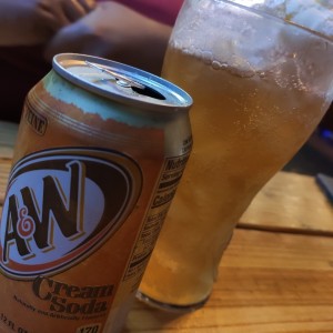 Cream soda con helado