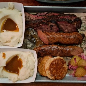 Smoked Meats - 1/2 Lb Prime Brisket + Sausage