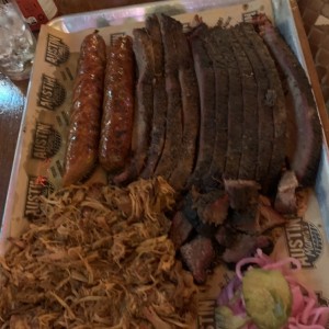 Brisket, pulled pork