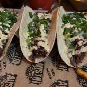 Tacos de brisket