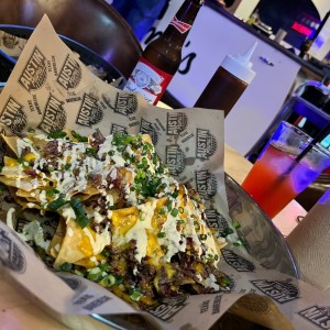 Entrada: Nachos con Brisket