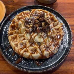 Jedi banana waffle