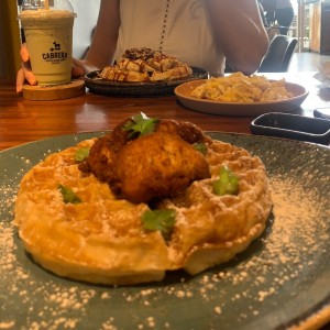 Chicken waffle