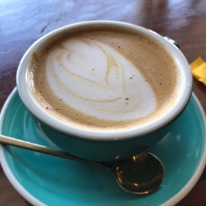 Capuccino con leche de almendra