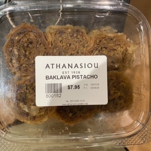 Baklava de Pistacho
