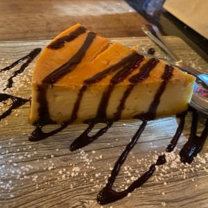 Flan de la casa