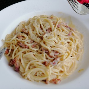 Pasta carbonara 