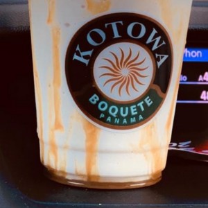 Frappe con caramelo