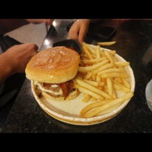 BBQ hamburgers 