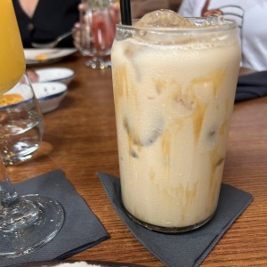 Ice caramel latte