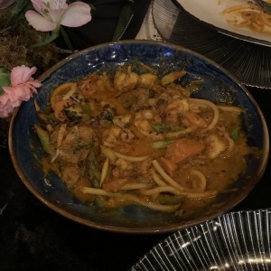 Pasta mar y tierra