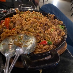 arroz de cochinillo