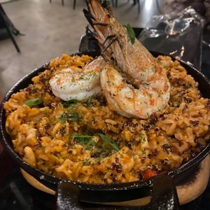 Paella especial del chef