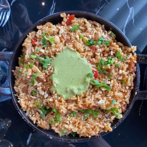 arroz toradito de cerdo