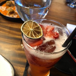 Limonada de fresa