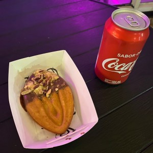 la basica con topping de nueces