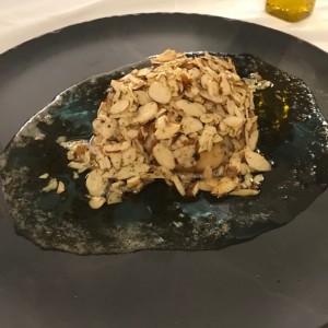 corvina mantequilla y almendras