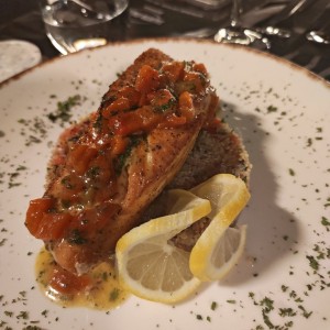 Salmón en Costra de Sésamo