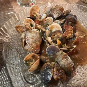 Almejas a la marinera
