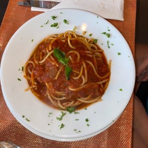 pasta en salsa de tomate
