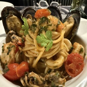 Pastas - Espaguetis con Almejas