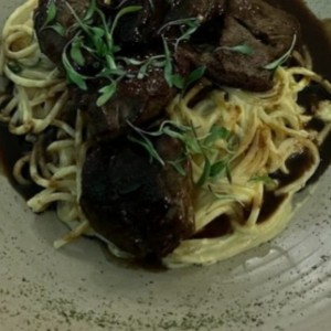Pasta con Steak
