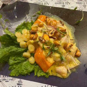 Entradas - Ceviche de Corvina