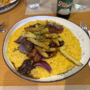 Risotto Lomo Saltado