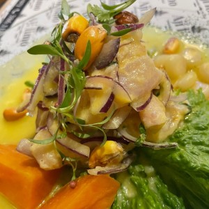 Entradas - Ceviche de Corvina