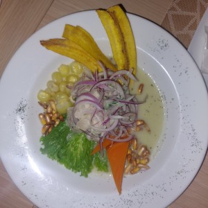 Entradas - Ceviche de Corvina