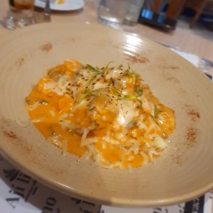 Corvina Rellena con Camarones