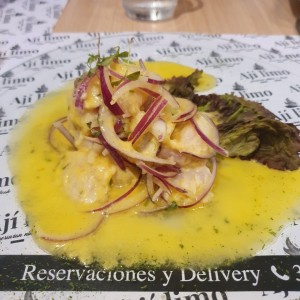 Entradas - Ceviche de Corvina low Carb