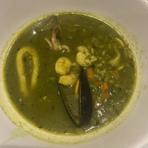 Sopas - Aguadito de Mariscos