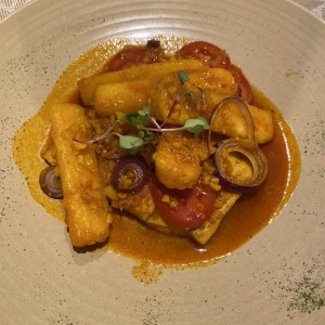 Sudado de pescado. Sin marsicos