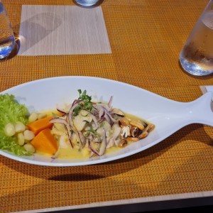 Entradas - Ceviche de Corvina