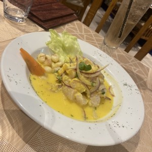 Entradas - Ceviche de Corvina