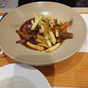 Risotto Lomo Saltado