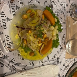 Entradas - Ceviche de Corvina