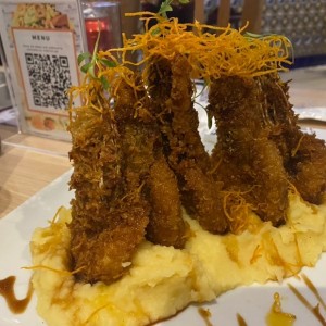 Langostinos al Panko