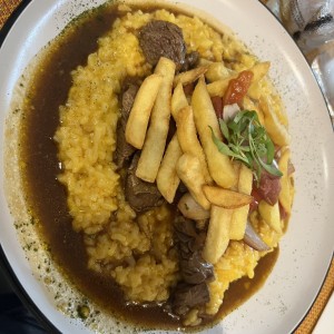 Risotto Lomo Saltado