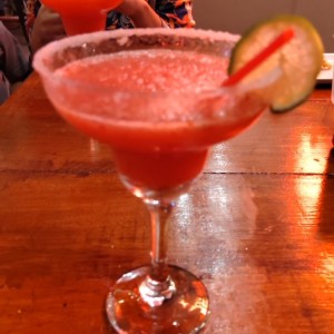Margarita de fresa