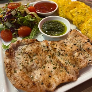 Filete de pollo a la brasa