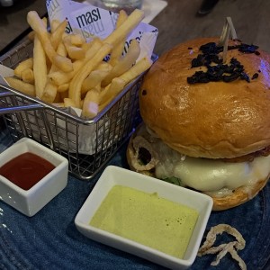 Hamburguesa "La Pritty Smoke"