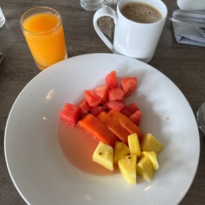 Desayuno bufét