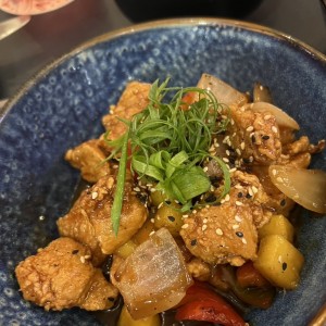 Platos Calientes - Pollo Agridulce