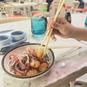 Ceviche Frito de Langostino