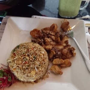 Mixto (pollo, filete y langostinos)