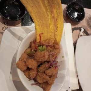 Ceviche Frito de Corvina